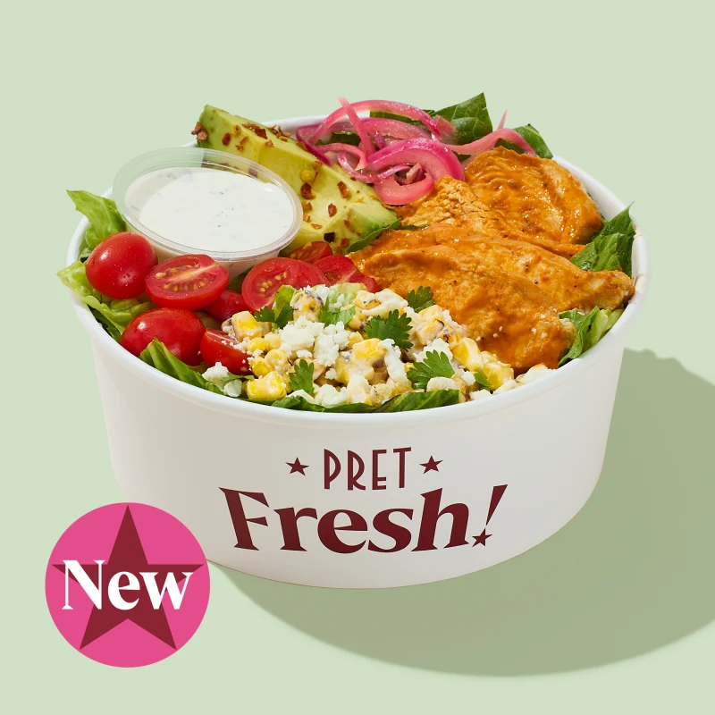 US005592 Chicken Elote Corn & Avocado Salad with Herb Yogurt Dressing