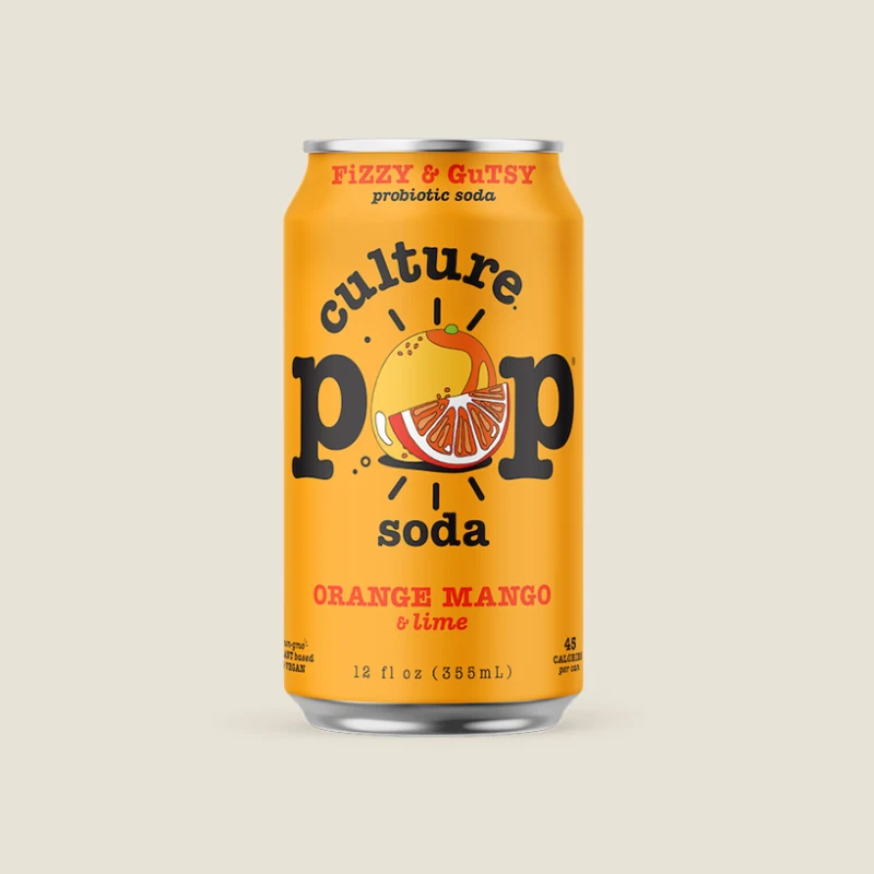 US005620 Culture Pop Soda Orange Mango & Lime