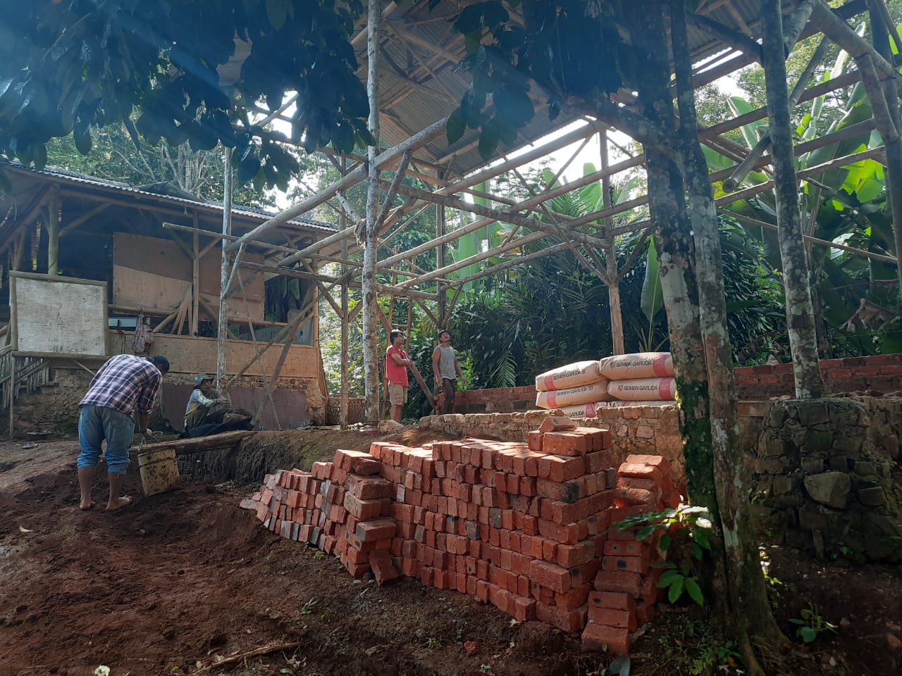 Pembangunan Ruang Kelas Baru TK Insan Cerdia Pangkalan Sukabumi
