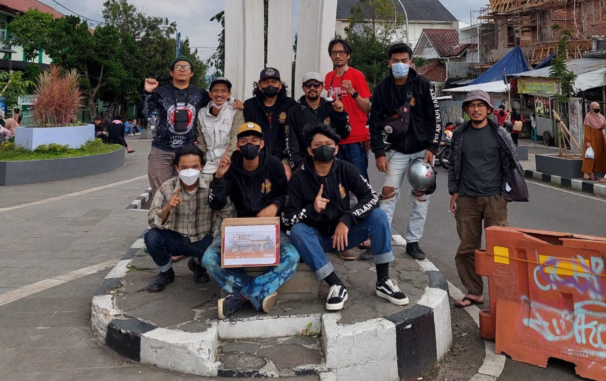Sukabumi Serentak Penggalangan Donasi Untuk Bencana Erupsi Gunung Semeru